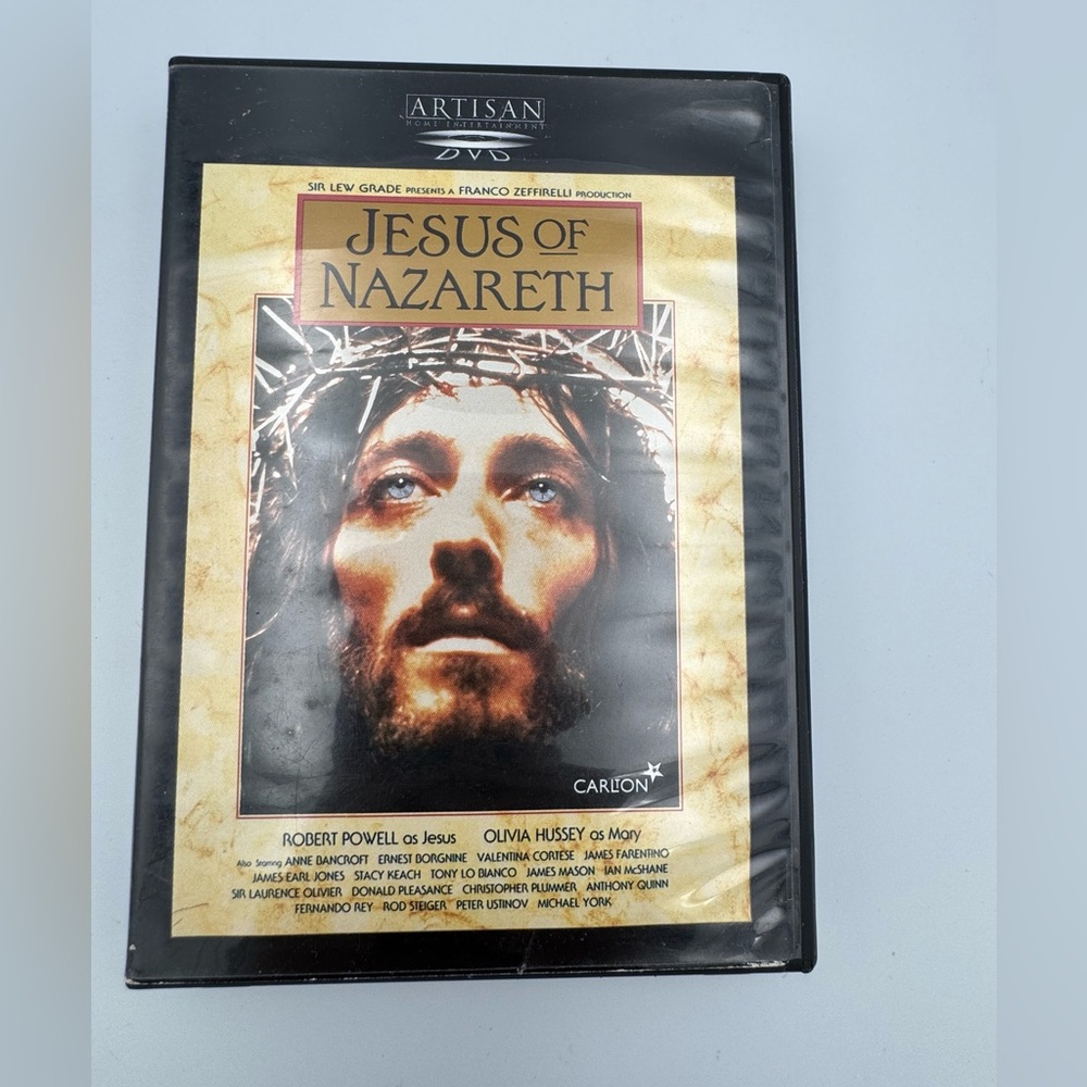 Jesus of Nazareth DVD 2-Disc Set 2000 Franco Zeffirelli Robert Powell
